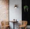 DELORE EXTERIOR WALL LIGHT VINTAGE BRASS